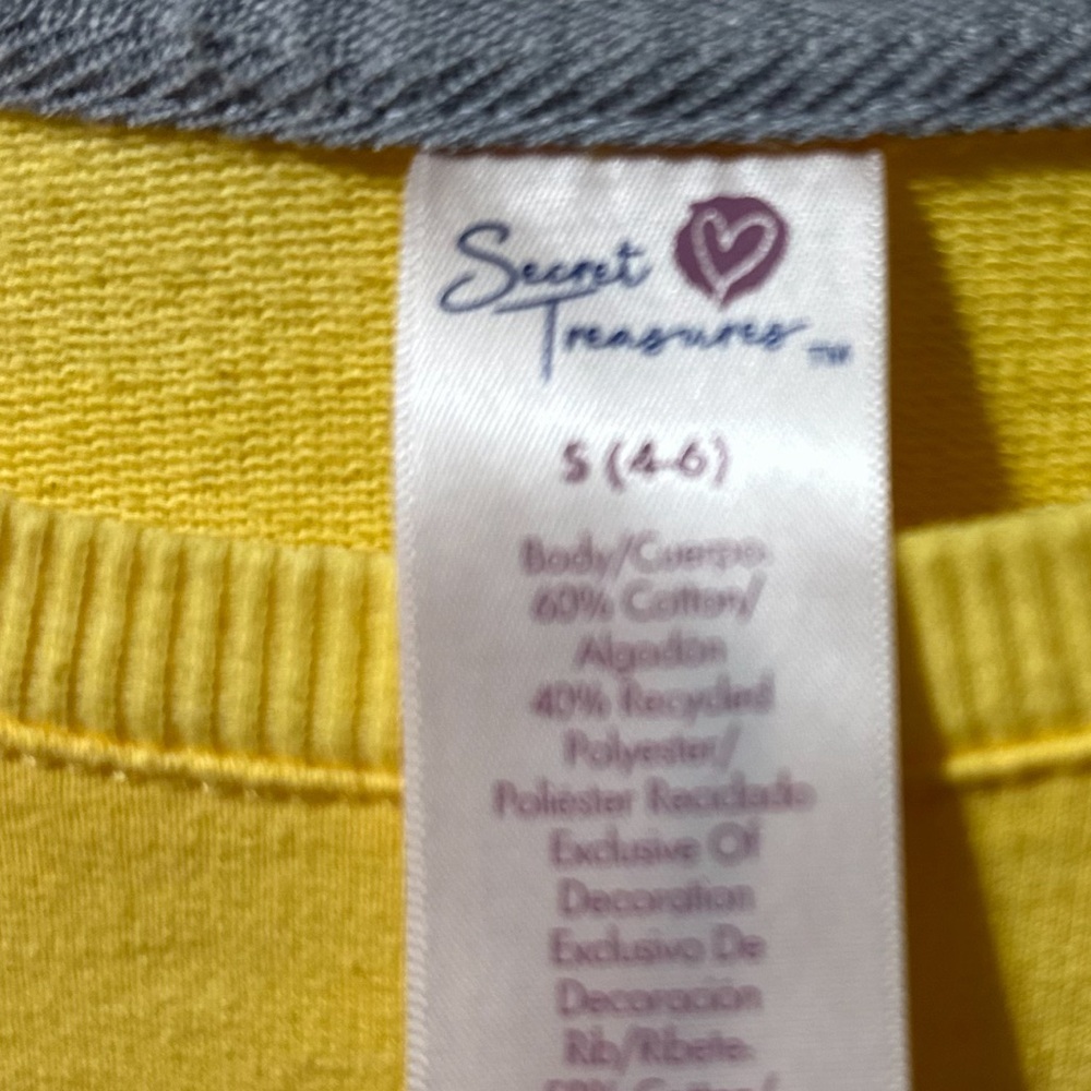 Secret Treasures Women's Sweater size S(4-6) yellow - Picture 11 of 11